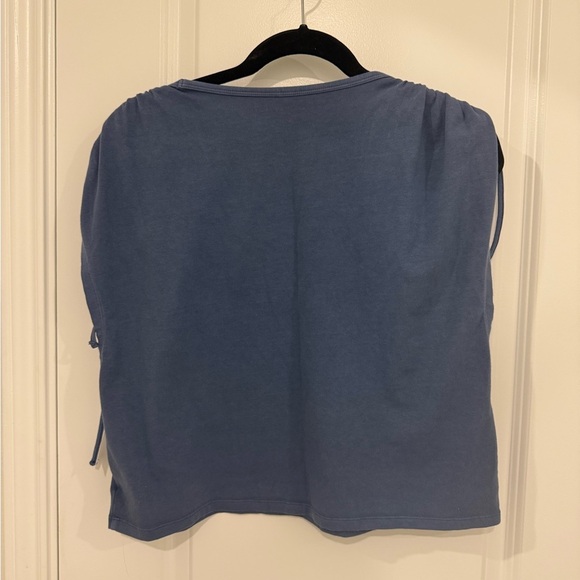American Eagle Outfitters Women's Slate Blue Cropped Tank Top Size XXL - Picture 2 of 7